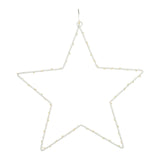 Garvee Star String Lights LED bianco caldo a batteria per camera da letto e giardino 31x33 cm - Come mostrato