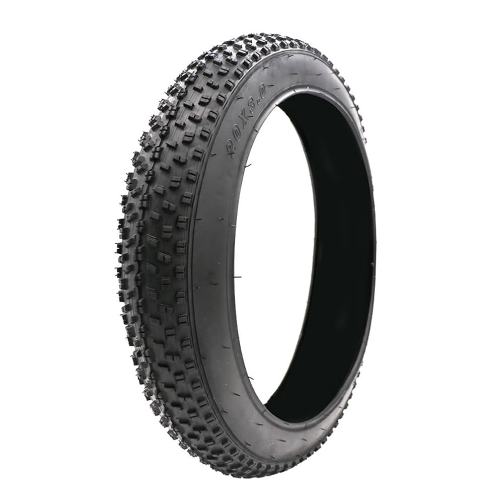Garvee Pneumatico Fat Bike 26x3.0 Antiforatura Larghezza Extra Resistente Antiscivolo Pieghevole Per E-Bike Offroad Spiaggia Nero