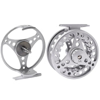 Mulinello Garvee Fly Reel 2+1BB CNC Alluminio Argento - Fluido e Preciso per Trota, Luccio, Carpa | Regalo Perfetto Festa del Papà