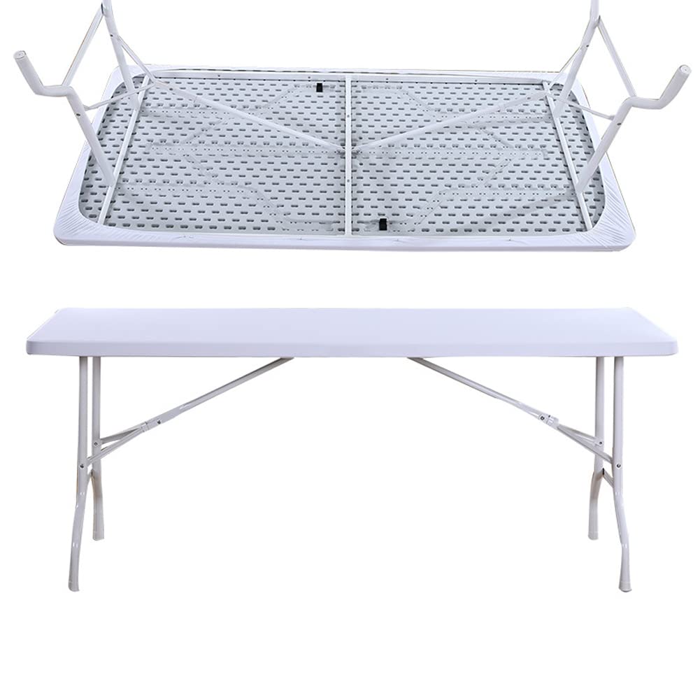 Tovaglia rettangolare Garvee, spessa, antivento, tinta unita, elastica, adatta per picnic, campeggio, uso interno ed esterno, 183 x 75 x 75 cm