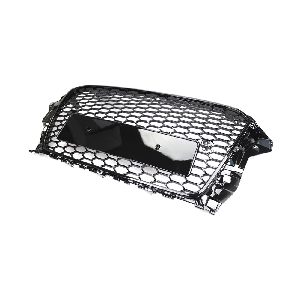 Garvee Griglia Paraurti Anteriore Honeycomb per A3 S3 2013-2015, Materiale Resistente, Design Aerodinamico, Uso Urbano, Nero