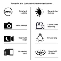 Monoculare per visione notturna Garvee 4K HD con IR da 850 nm per sorveglianza esterna, foto da 36 MP, batteria al litio, lunga distanza