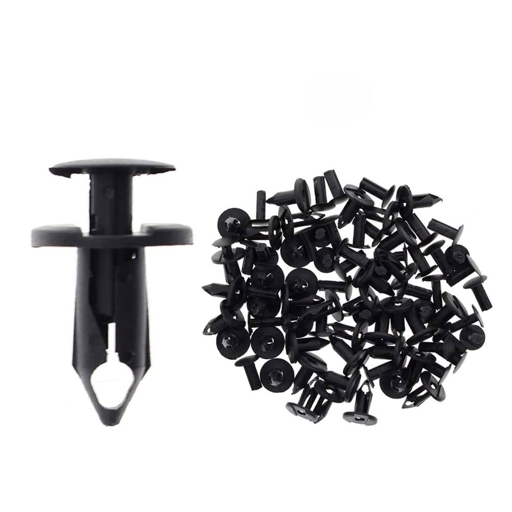 Set di clip per aste di spinta per auto Garvee da 50 pezzi da 8 mm 5/16 pollici compatibile con accessori Can-Am Maverick, Commander e Outlander