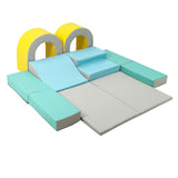 Garvee Giochi da Arrampicata per Bambini 10PCS Blocchi in Schiuma PU Morbida per Interni ed Esterni Colorati