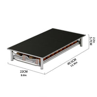 Cassetto portaoggetti Garvee per 40 capsule di caffè, robusto portacapsule con design scorrevole, 40,5x22x5,7 cm, antracite, per cucina e postazione caffè