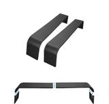Garvee Parafanghi Rimorchio Doppio Asse 185x26x33 cm Acciaio 14 Gauge Resistente e Saldabile per Pneumatici 13-15" Uso Barche e Utility