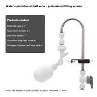 Riempitore automatico d'acqua Garvee con valvola galleggiante e regolatore di livello per acquari, vasche per pesci e serbatoi d'acqua