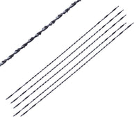 Seghetto da traforo Garvee per legno, plastica, gomma e metallo con 1 sega e 8 lame per artigianato e modellismo; acciaio ergonomico di alta qualità