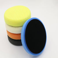 Garvee Set 7 Pezzi Pad Lucidatura Auto 15,2 cm Schiuma Lana Microfibra Lavabile Riutilizzabile per Lucidatura e Cera Dettagli Auto