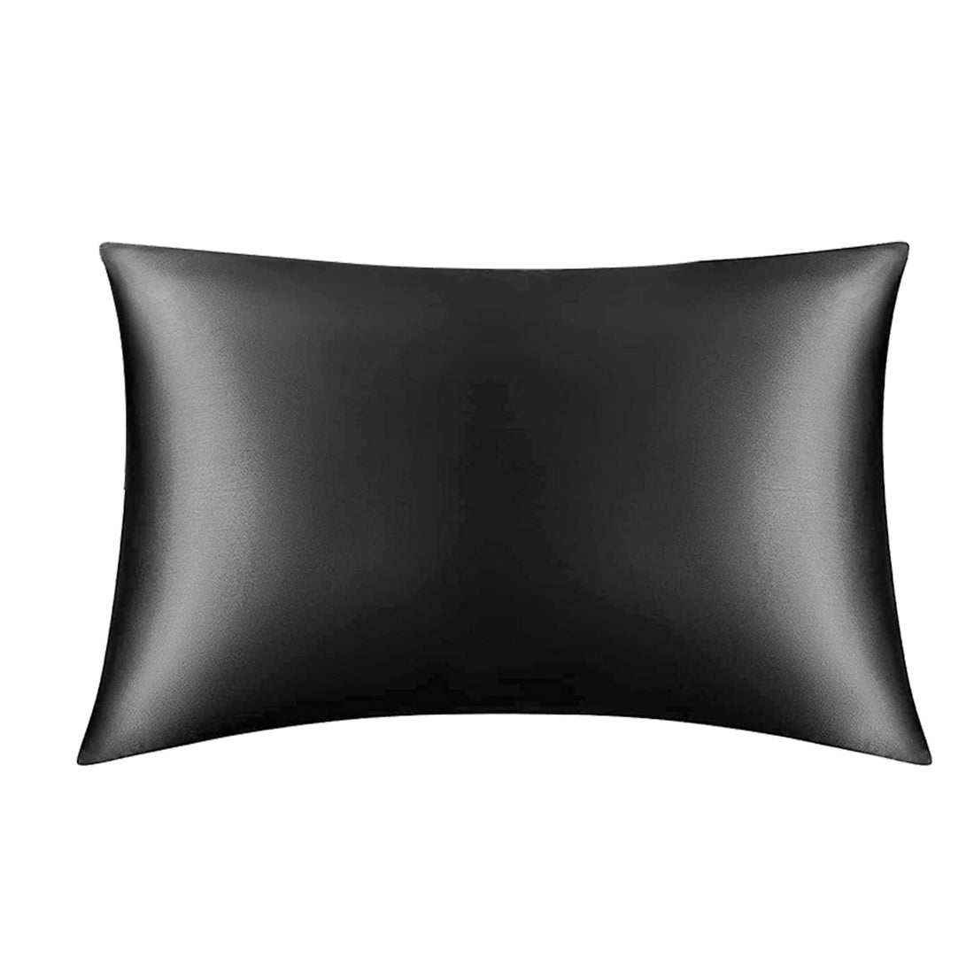 Garvee Housse De Coussin Lit Cuir Artificiel Moderne Fermeture Éclair Invisible 30x50cm Noir Pour Chambre Salon Canapé Voiture