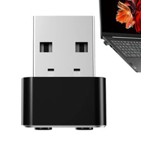 Garvee, agitatore automatico per mouse, per computer portatile, discreto, multifunzionale, nero