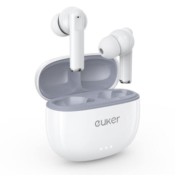 Garvee Auricolari Bluetooth 5.0 In-Ear HiFi Stereo con Microfono, IPX5 Impermeabili, Ricarica Rapida USB-C, Ideali per Sport e Corsa, Batteria 450mAh, Nero