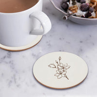 Garvee Set 50 Rondelle in Legno Grezzo 10cm, Spessore 3mm - Superficie Liscia, Legno Naturale per Bricolage, Incisione, Decorazioni, Artigianato