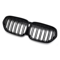 Griglia anteriore Garvee Auto con doppi montanti per X1 F48 F49 2020-2022, plastica ABS, nera, paraurti anteriore, resistente alle intemperie, raffreddamento migliorato