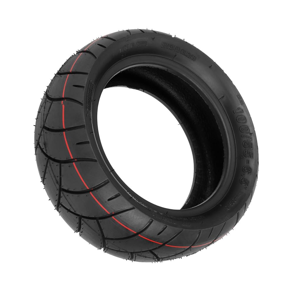 Pneumatico Garvee Tubeless da 11 pollici per monopattino elettrico, antiforatura, robusto, 100/55-6.5, per monopattini elettrici modificati, nero