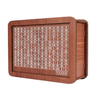 Garvee Boîte à Épargne Multifonctionnelle en Bois Écologique avec Compteur Numérique pour Éducation Financière Enfants Maison