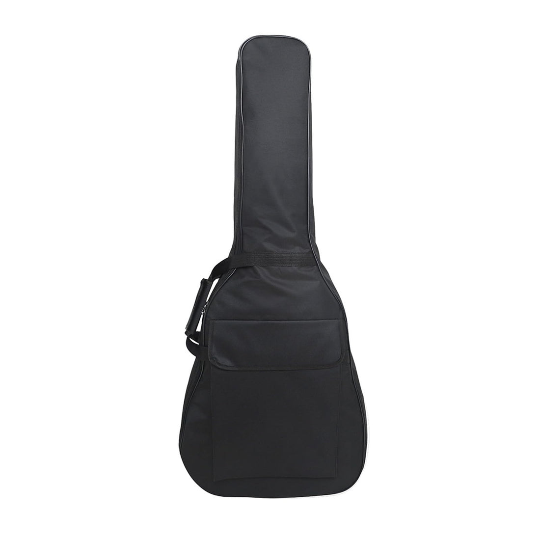 Garvee Guitar Bag 104 cm Zaino in cotone impermeabile nero per chitarra elettrica e acustica, per esterni e palcoscenici