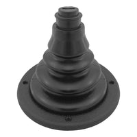 Garvee Gummi-Schutzmanschette Für Marine & Auto Kabel, Wasserdicht, Robust, 102x120mm, Schwarz, Für Boot & Yacht Nutzung