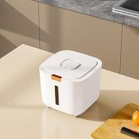 Contenitore per alimenti per cani Garvee da 10 litri, ermetico, per cibo per animali domestici, per cucina e dispensa, trasparente