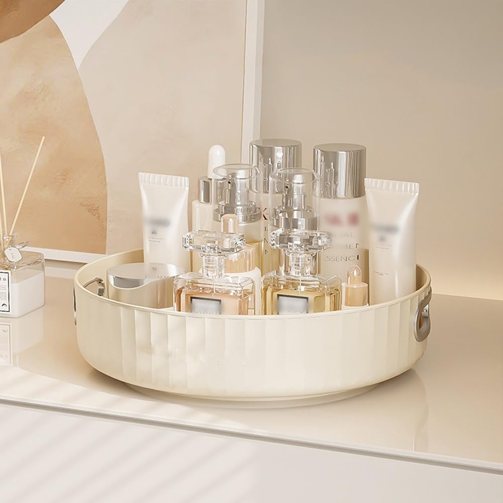 Garvee 28 cm Organizer girevole Porta spezie girevole a 360° per cucina, mobiletto, dispensa, frigorifero, tavolo portaoggetti