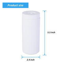 Dispenser di detersivo per piatti ricaricabile Garvee in silicone con divisore per cucina e bagno, bianco, facile da spremere