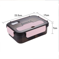 Garvee Lunchbox Bento Box 1100ml Rosa Mit 3 Fächern Auslaufsicher Für Schule Und Arbeit Kompakt