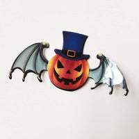 GARVEE 60 pezzi di adesivi murali in PVC con pipistrelli per decorazioni di Halloween, per camera da letto, esterno, veranda, finestra, aula, nero