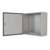 Garvee Scatola Elettrica Esterna 40,6x30,5x15,2 cm NEMA 4X Acciaio IP67 Impermeabile Antipolvere con Serratura - Ideale per Festa del Papà Uso Interno/Esterno - Gray-White (Suzhou)