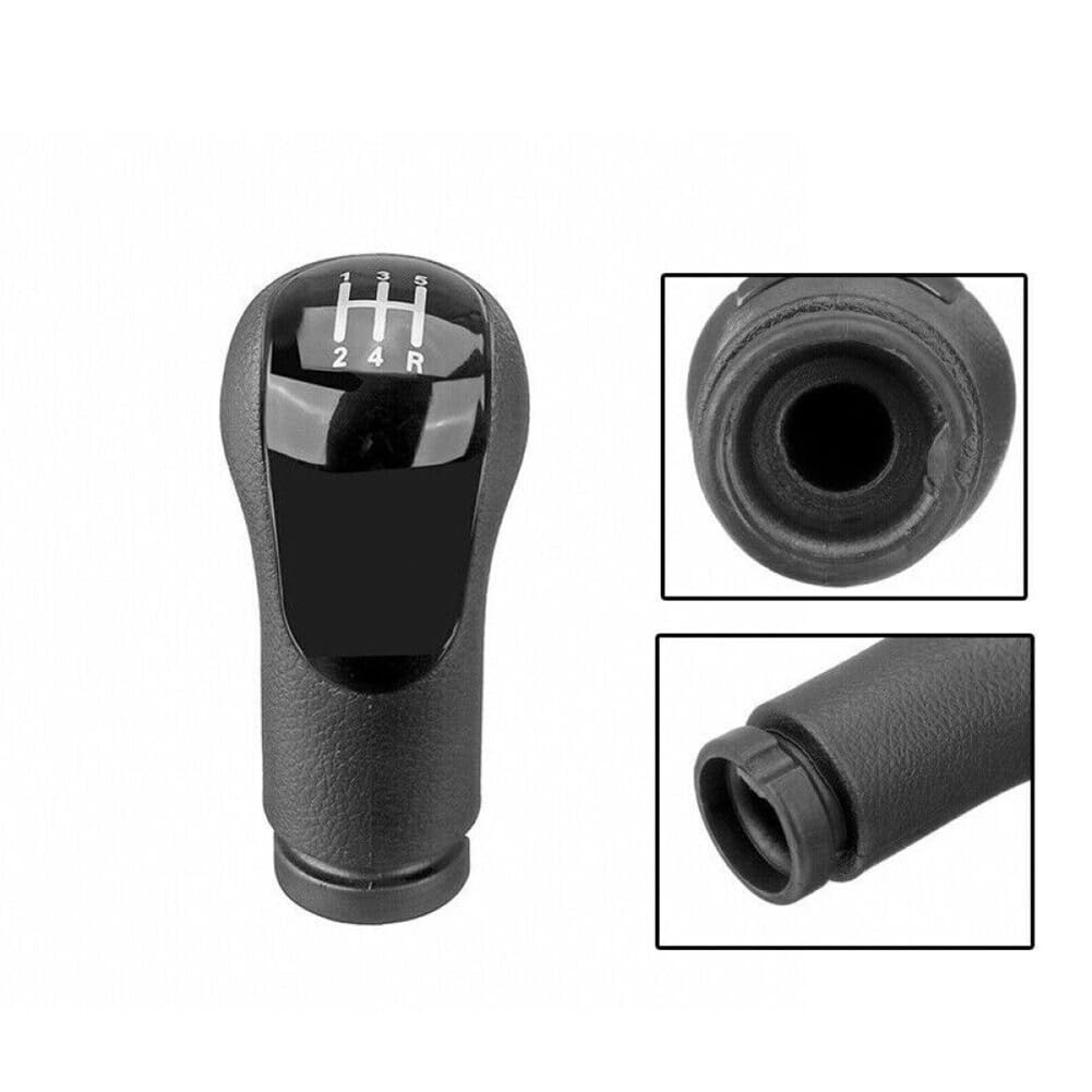 Garvee Pommeau De Levier De Vitesse 5 Vitesses Transit Connect 2002+ Plastique Résistant Noir