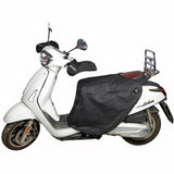 Garvee Coperta Termica Impermeabile Universale Coprigambe Antivento Per Moto Scooter E Sedia A Rotelle Nero