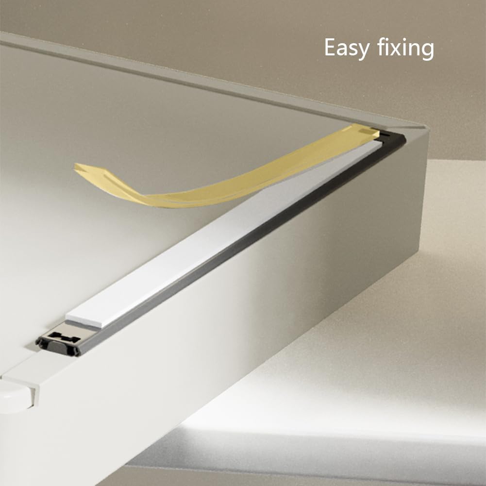 Garvee Cassettiera Organizzatore da Cucina, Capacità di Carico 50 kg, Acciaio, Maniglia Ergonomica, Regolabile, per Cucina e Bagno, 25x48x8 cm, Nero