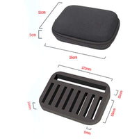 Set di 16 cucchiaini da pesca Garvee con borsa, lame rotanti luminose, nucleo in schiuma resistente, per trote e persici, nero, acqua dolce e salata