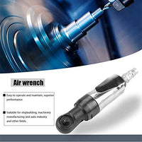 Garvee Chiave a Cricchetto Pneumatica Compatta 1/4" & 3/8" - 250 U/min, 20 Nm - Lega Robusta - Design Leggero - Riparazioni Auto, Macchinari, Cantieristica, Blu