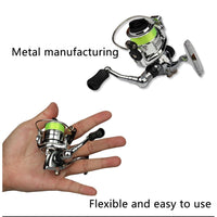 Garvee Set Canne Da Pesca Telescopiche E Mulinello Spinning Compatto Leggero Per Acqua Dolce E Salata Viaggi Outdoor