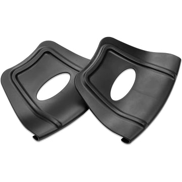Garvee Protezione per cerchioni moto 2 pezzi, manico nylon doppia costola, universale montaggio riparazione pneumatici