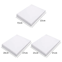 Carta assorbente morbida pretagliata Garvee Birdcage Liner Paper 100 pezzi 12''x10'' Accessori per gabbie per uccelli, pappagalli e animali domestici