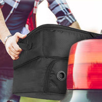 Garvee Organizer Da Golf Per Bagagliaio In Tessuto Oxford 420D, Tasche Regolabili E Ventilate, Nero, Leggero E Resistente, Ideale Per Viaggi E Golf