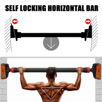 Barra Trazioni Garvee per Telai Porte Regolabile 27,2"-36,2" Acciaio Antiscivolo - Ideale Regalo Festa del Papà, 440 lb