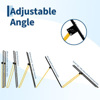 Rete da rimbalzo per pallavolo Garvee 7x4 piedi, rete in PE multi-angolo regolabile, robusta e pieghevole per allenamento all'aperto
