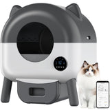 Garvee Lettiera Autopulente per Gatti 66L Elettrica con Sensori di Sicurezza e Controllo App per Famiglie con Più Gatti Materiale ABS Neutrale agli Odori