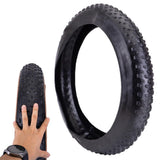 Garvee Pneumatico Fatbike 20x3,0 Antiscivolo Pannensicher Alta Trazione Resistente per E-Bike Spiaggia Montagna Nero
