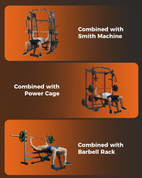 Panca pesi regolabile Garvee, inclinazione a 5 posizioni, per uso domestico, 660 libbre, struttura in acciaio, pieghevole, imbottita, antiscivolo, salvaspazio