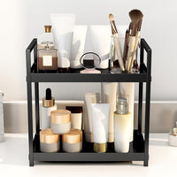 Scaffale Garvee a 2 ripiani per cucina e bagno in ferro e PP per cucina, bagno e soggiorno, robusto, versatile, facile da installare