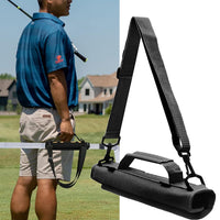 Borsa da Minigolf Garvee: Nylon Leggero e Resistente, Portatile Nera per Driving Range e Viaggi
