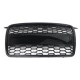 Garvee Griglia Anteriore a Nido d'Ape in ABS per Audi A3 2004-2008 Nero Lucido Sportivo Accessorio Esterno Compatibile Stile Europeo/Americano
