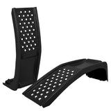 Ponti sollevatori per auto Garvee Heavy Duty, capacità 8000 libbre, 2 pezzi, acciaio, antiscivolo, altezza di sollevamento 8 pollici, nero, officina e garage