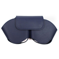 Custodia per cuffie Garvee con modalità di sospensione automatica, custodia portatile antigraffio, blu