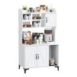 Garvee Mobile Per Lettiera Gatto Con Ripiani, Privacy, Design Confortevole, Legno Bianco, Per Ambienti Domestici, Montaggio Facile - White, With Cat Litter Mat
