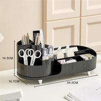 Garvee Porta Trucchi Organizzatore Porta Pennelli Ruotabile a 360° per Comò da Camera da Letto Tipo 6 Scomparti Multipli