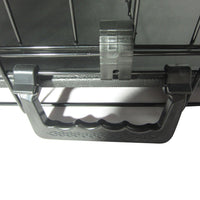 Garvee Trasportino per cani pieghevole in metallo da 42" con 2 porte per il trasporto in auto, vassoio di base, nero